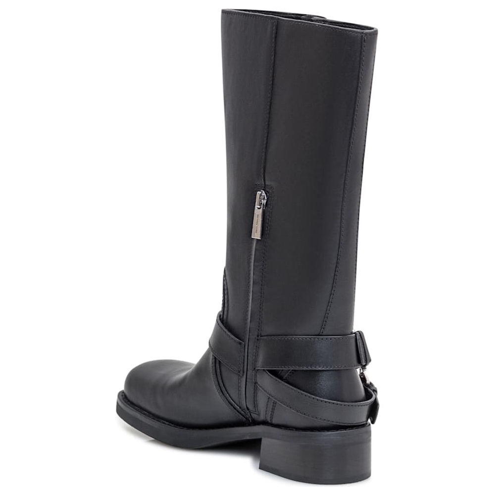 New in box Michael Kors Black Combat & Moto Boots - Picture 3 of 16